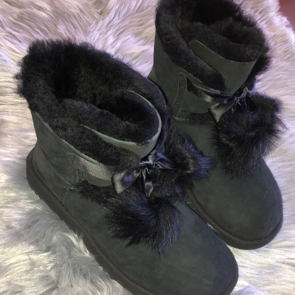 Black Bootie Uggs Never Worn, Size 8